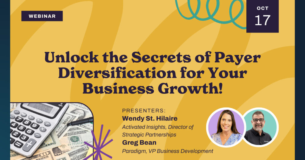 payer diversification webinar